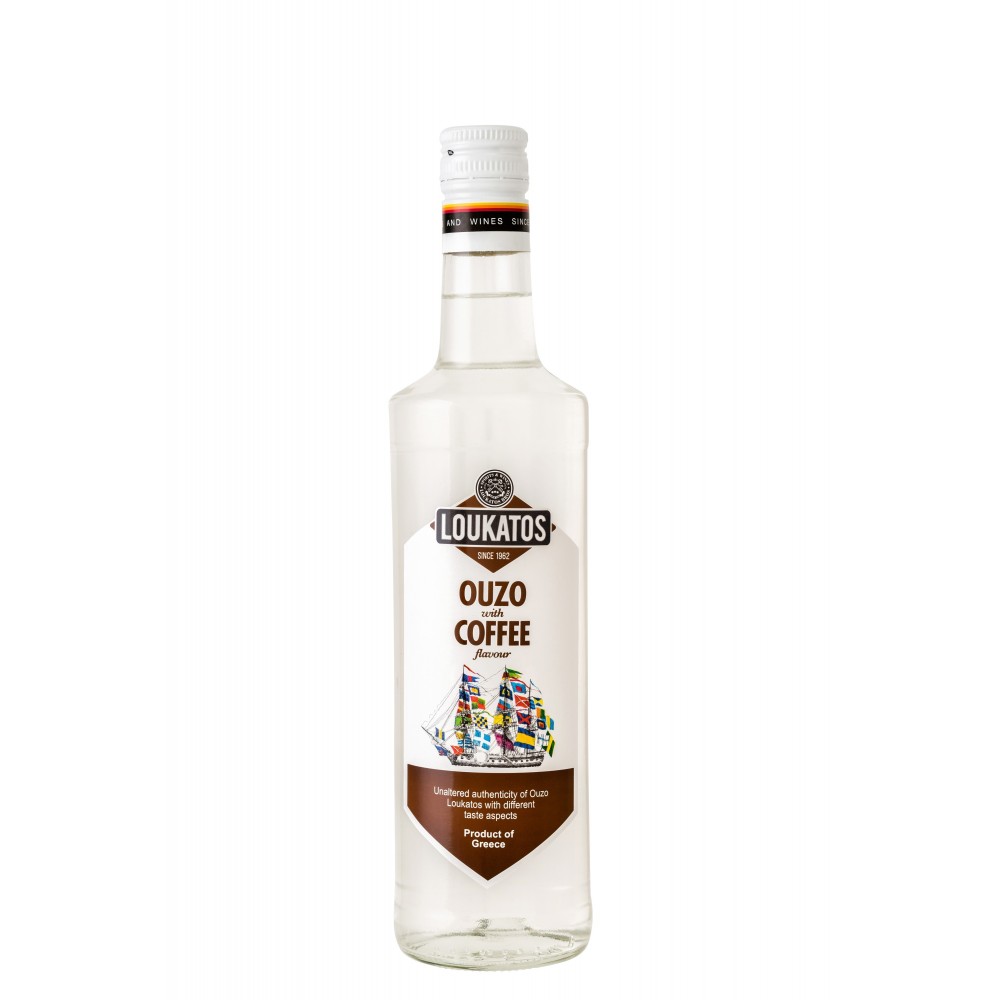 Ouzo Loukatos Coffee 38% 0,2L Ouzo Loukatos Coffee 38% 0,2L