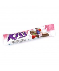5130 Pavlidis  Kiss Schokoriegel mit Erdbeer-Füllung