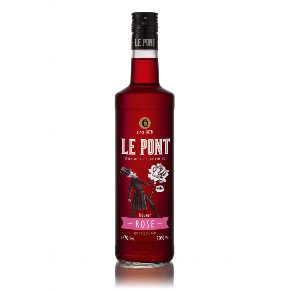 1239 Gatsios Distillery  Le Pont Likör Rose 0,7L