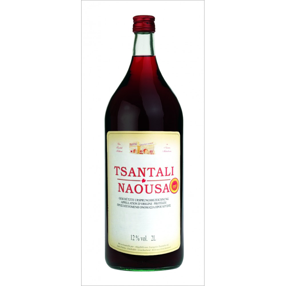 1294 Tsantali  Naousa Rotwein 2 Liter