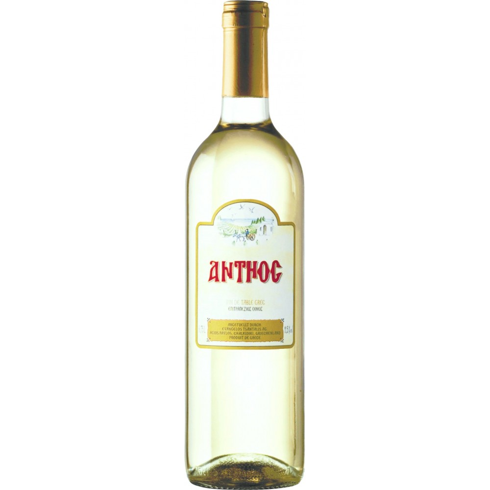 1001 Tsantali  Anthos Weißwein 0,75 Liter