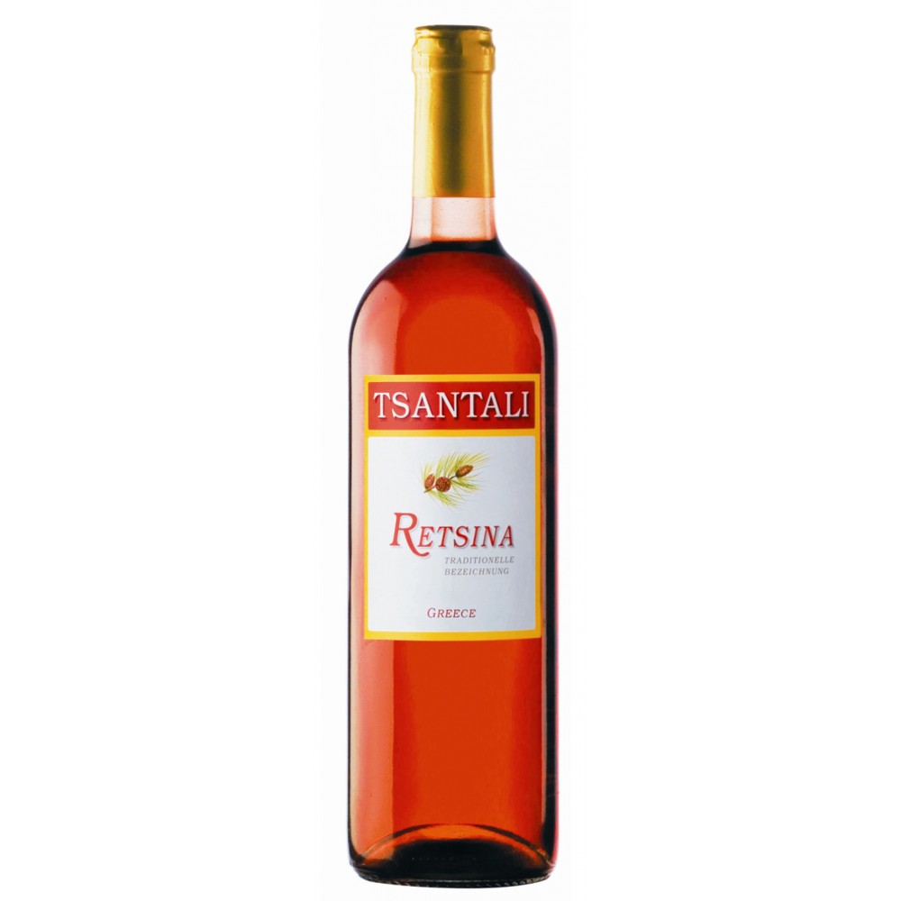 1868 Tsantali  Retsina Rosé 0,75 Liter