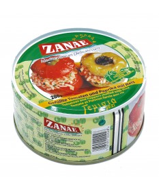 1487 ZANAE  Gefüllte Tomaten und Paprika mit Reis ZANAE 280g